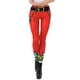 thumbnail image 2 of Leggings navideños ajustados con estampado de cintura alta, pantalones de yoga de moda para mujer G, 2 of 8