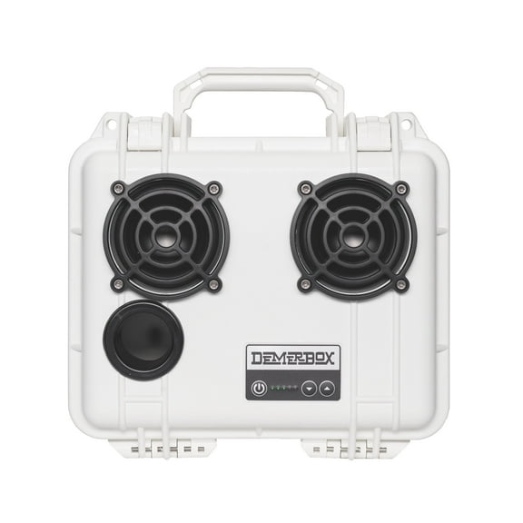 Demerbox DB2 Speakers, Uyuni White