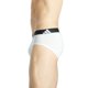 thumbnail image 4 of adidas Calzoncillos hombre, pack de 3 - Calzoncillos, Active Flex Cotton, logo, color sólido Negro/Blanco/Gris XL (X-Large), 4 of 7