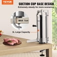 thumbnail image 2 of "Professional Sausage Stuffer – 5LB/3L Capacity, Stainless Steel Sausage Maker for Home Use", 2 of 11