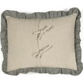 thumbnail image 3 of VHC Brand Liberty Stars 14" X 18" Pillow 34240, 3 of 3
