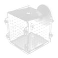 thumbnail image 6 of Acrylic Transparent Fish Tank Breeding Breeder Box Aquarium Incubator x8x8.8cm, 6 of 9