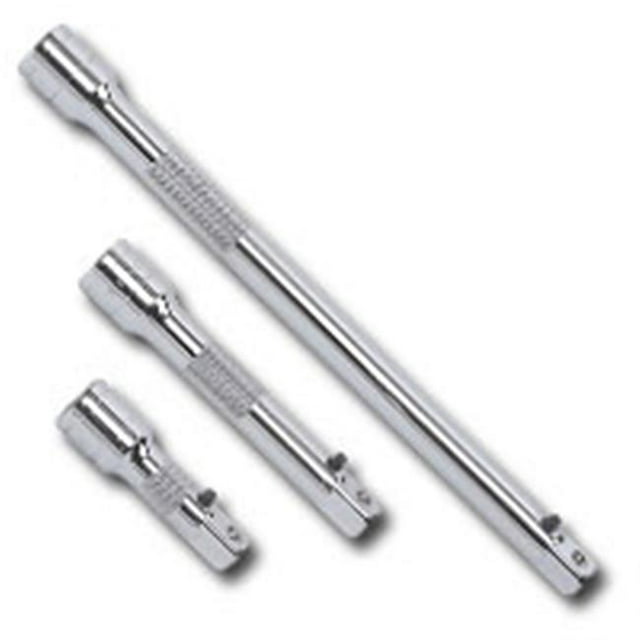 KD Hand Tools 81302 3 Piece 0.50 Inch Drive Locking Extension Set