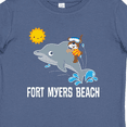 thumbnail image 4 of Inktastic Fort Myers Beach Florida Dolphin Boys or Girls Baby T-Shirt, 4 of 5