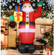 thumbnail image 1 of Inflables Navidenos Con Led 1.8m Santa Claus Inflable Adornos Navidenos Para Exterior Xtellar rojo, 1 of 4