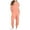 Orange, variant on Womens Overalls Loose Fit V Neck Plus Size Jumpsuits Summer Baggy Wide Leg Capri Pants One Piece Jumpsuit with Pockets Navy S