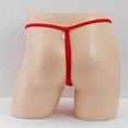 thumbnail image 4 of Mens Underwear Sexy Mini Men's Thong Personality Hoop Low Waist T Pants Swimsuit Underwear, 4 of 8