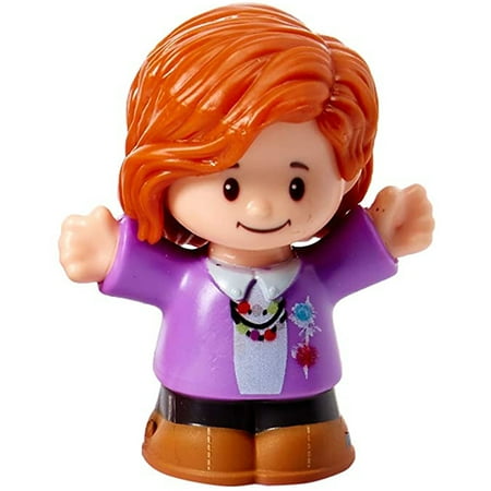 Replacement Part for Fisher-Price Little People Big Helpers Family - FRM72 ~ Replacement Mom Figure ~ Red Hair