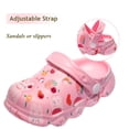 thumbnail image 4 of Fadezar Toddler Boys Girls Dinosaur Clogs Kids Slip-on Garden Shoes Beach Pool Sandals, 4 of 8