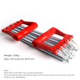 thumbnail image 4 of Fortalecedores De Agarre Expansor de pecho para entrenamiento de fuerza, pinza ajustable de 5 resortes (rojo), 4 of 5