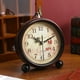 thumbnail image 4 of Reloj despertador de estilo vintage, silencioso, antiguo, retro, de mesa, decorativo, silencioso, sin tictac, clásico, retro, de escritorio (sin batería)., 4 of 5