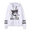 thumbnail image 4 of Sudaderas Y2k para mujer, ropa de moda, chaleco Kuromi, Sudadera con capucha Sanrio Kuromi, sudadera de Manga Harajuku, sudaderas con capucha para mujer, 4 of 5
