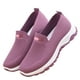 thumbnail image 2 of Zapatillas de deporte de suela suave, zapatos sin cordones para mujer, zapatos sin cordones, zapatos casuales de malla, acabado de lujo, 2 of 12