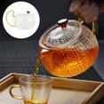 thumbnail image 4 of 1Pc Office Heat-resistant Glass Teapot Durable Glass Teapot Household Teapot, 4 of 8