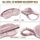 thumbnail image 3 of Sleep mask, silk eye mask for women/men/girls sleep, double-sided pure mulberry silk blackout anti-allergy eye mask, 3 of 4