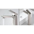 thumbnail image 4 of Grifo monomando alto para lavabo de latón cromado, plateado, 32*15cm, 4 of 4