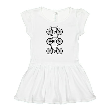 

Inktastic Cycling Gifts Bicycle Silhouette Gift Baby Girl Dress