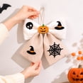thumbnail image 4 of Qjidjing Halloween Fabric Bow Decorations, Door Window Hangings, Ornaments for Party Scene Layout, 4 of 7