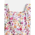 thumbnail image 2 of Wonder Nation Girls' Smocked Waist Print Dress, Sizes 4-18 & Plus, 2 of 3
