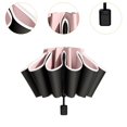 thumbnail image 6 of Milageto Folding Umbrella Personal Umbrellas Sun Protection Rainproof Travel Umbrella Pink, 6 of 8