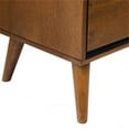 thumbnail image 6 of Home Square Set of 2 Mid-Century Wood 2-Drawer Nightstands in Oak, 6 of 6