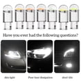 thumbnail image 4 of Scienceny 10 piezas de luces LED para coche bombillas interiores lámparas 6500LM luz azul 24V Type9 NO9 Scienceny VI015232-01B, 4 of 6