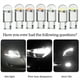 thumbnail image 4 of Sidaley 10 piezas de luces LED de alto lumen para coche, bombillas interiores de techo, lámparas de vehículo para remolque de RV, piezas de repuesto, Type3 NO3 Sidaley VI015232-06B, 4 of 6