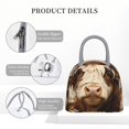 thumbnail image 4 of Disketp Butterfly Cow Barrel Bolsa Térmica para Almuerzo, Lonchera con Abertura Amplia y Gran Capacidad, Organizador Reutilizable para Mujeres, Hombres y Adultos, 4 of 6