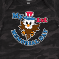 thumbnail image 4 of Inktastic My 1st Memorial Day with Baby Eagle Wearing Patriotic Hat Boys or Girls Baby Bodysuit, 4 of 5