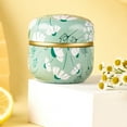 thumbnail image 4 of SDFGTstore Decorative Small Tin Metal Canister for Teas Coffee Candy Storage Tinplate Sealed Jar with Lid and Elegant Pattern, 4 of 11