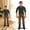A, variant on Goowood Miniature People Figurines Realistic Farmer Model Toy Male and Female Farmer Figure Tiny People Figures for Farm Animals Playset