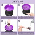 thumbnail image 5 of MakeUp Brush Cleaner (Purple), Small, 5 of 5