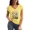 A-Yellow, variant on UNISHE Womens Bouquet Botanical Print T Shirt Wildflower Garden Graphic Tees Sleeveless V Neck Casual Tank Top Dark Grey, S