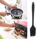 thumbnail image 4 of Paquete de 6 utensilios de cocina de silicona para cocina, espátula antiadherente, color negro Namotu HQ-113, 4 of 5
