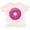 Tie Dye Pink, variant on Inktastic Pink Donut with Sprinkles Boys or Girls Toddler T-Shirt