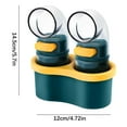 thumbnail image 1 of Agiferg Measuring Pepper Shakers Quantitative Each Press 0.5g Ration Spice Dispenser Air-Tight Clear Seasoning Bottle, 1 of 2