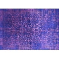 thumbnail image 1 of Ahgly Company Indoor Rectangle Oriental Purple Industrial Area Rugs, 8' x 12', 1 of 4