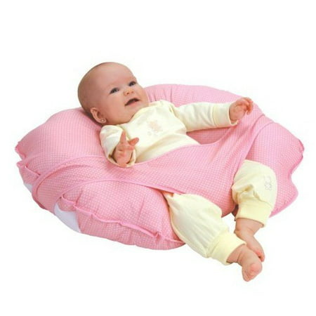 Leachco Cuddle-U Basic Nursing Pillow & More, Pink Pin