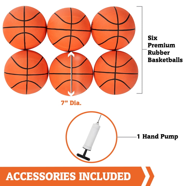 EZ-Fold Arcade Basketball Game, 84 inch Indoor, Steel Frame, Black