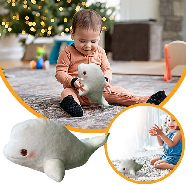Adorable pingüino bebé y foca de peluche para niños, ideal para los más pequeños
