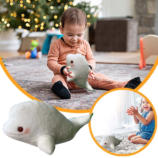 Adorable pingüino bebé y foca de peluche para niños, ideal para los más pequeños