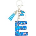 thumbnail image 1 of ORUYROP Initials Letter Keychain Blue Tassel Butterfly Pendant for Women Girls Wallet Backpack Purses, 1 of 3