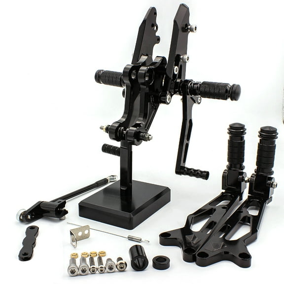 FXCNC Motorcycle Adjustable Rearsets Foot Pegs Rear Set for Grom MSX125 2017 2018 2019 2020 2021