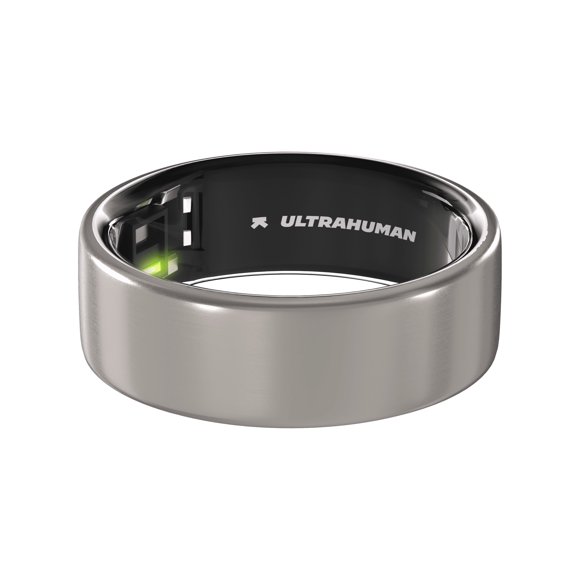 Ultrahuman Ring AIR Raw Titanium - Size 10