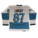 thumbnail image 4 of Jersey de hockey sobre hielo retro de Pittsburgh de Sidney Crosby Jersey 71 Jersey de Evgeni Malkin Suéter con costuras para hombre de EE. UU. M-3XL, 4 of 4
