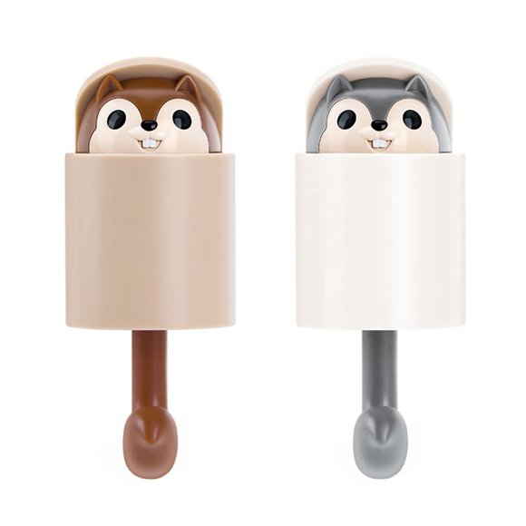 Lot de 2 Boucles d'Oreilles Créatives en Plastique pour Décoration Intérieure et Extérieure