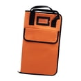 thumbnail image 4 of HILABEE Sac à Tambour Professionnel avec Poignée, 12 Paires, Étui de Rangement Robuste Orange, 4 of 9