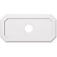 thumbnail image 1 of Ekena Millwork CMP40X20ED-06000 6 in. ID x 14 in. Rectangle Émeraude Architectural Grade PVC Contemporain Plafond Médaillon, 1 of 1