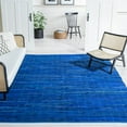 thumbnail image 3 of SAFAVIEH Rag Fergal Striped Cotton Area Rug, Blue/Multi, 9' x 12', 3 of 12