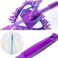 thumbnail image 6 of Triangular Cleaning Mop Shower Scrubber with Long Handle Adjustable Spin Scrubber Tool Handheld Bathroom Scrubber For Tub Tile Floor Wall And Kitchen, 6 of 7